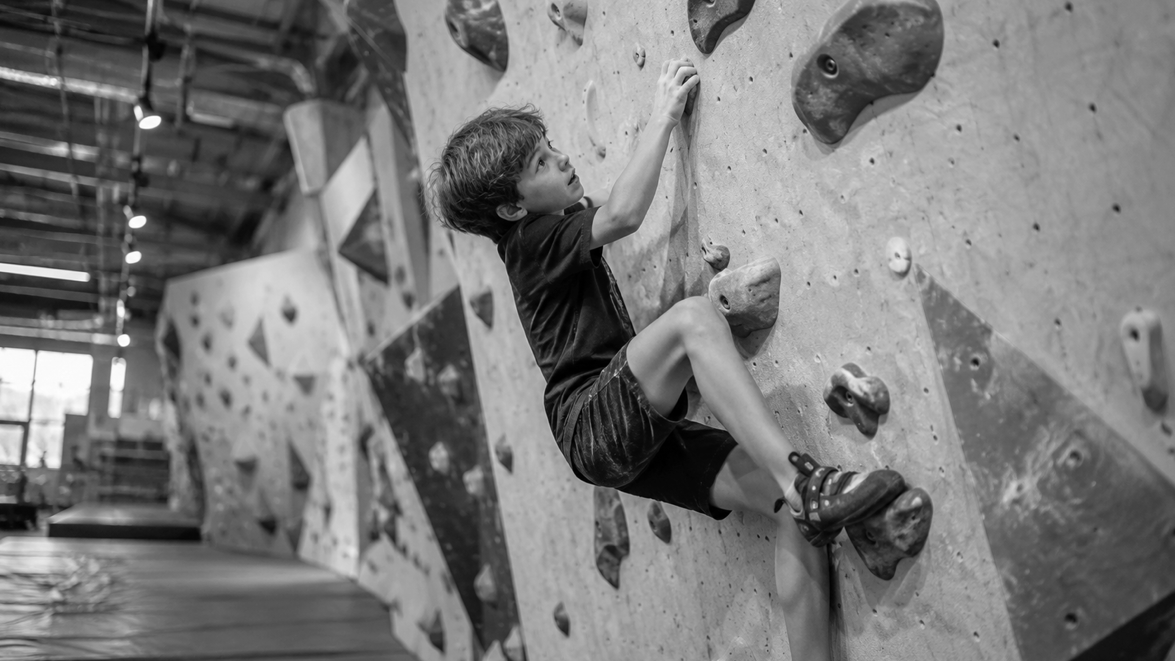 Skalodrom UP by aoie studio, 2022. A climbing gym and school for children and adults in Yekaterinburg.